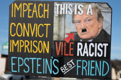 Redwood City Anti_Ice Protest 2/8 Probonophoto.org, Don Rasmussen