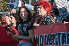 Ice Protest at the Superbowl, Santa Clara, CA, February 8, 2026. (Probonophoto.org/Sammy Braxton-Haney)