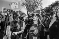Ice Protest at the Superbowl, Santa Clara, CA, February 8, 2026. (Probonophoto.org/Sammy Braxton-Haney)