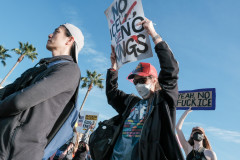 Ice Protest at the Superbowl, Santa Clara, CA, February 8, 2026. (Probonophoto.org/Sammy Braxton-Haney)
