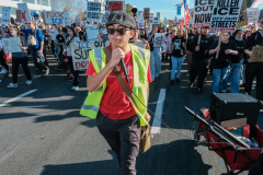 Ice Protest at the Superbowl, Santa Clara, CA, February 8, 2026. (Probonophoto.org/Sammy Braxton-Haney)