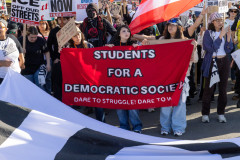 “ICE out of the Super Bowl”
8, Feb. 2026 Community protests the presence of ICE and Border Patrol at Super Bowl LX in Santa Clara, Ca.
(ProBonoPhoto/John Weekes