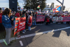 “ICE out of the Super Bowl”
8, Feb. 2026 Community protests the presence of ICE and Border Patrol at Super Bowl LX in Santa Clara, Ca.
(ProBonoPhoto/John Weekes